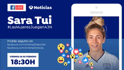 Videoencuentro en Facebook Live con Sara Tui en Antena 3 Noticias Videoencuentro en Facebook Live con Sara Tui en Antena 3 Noticias