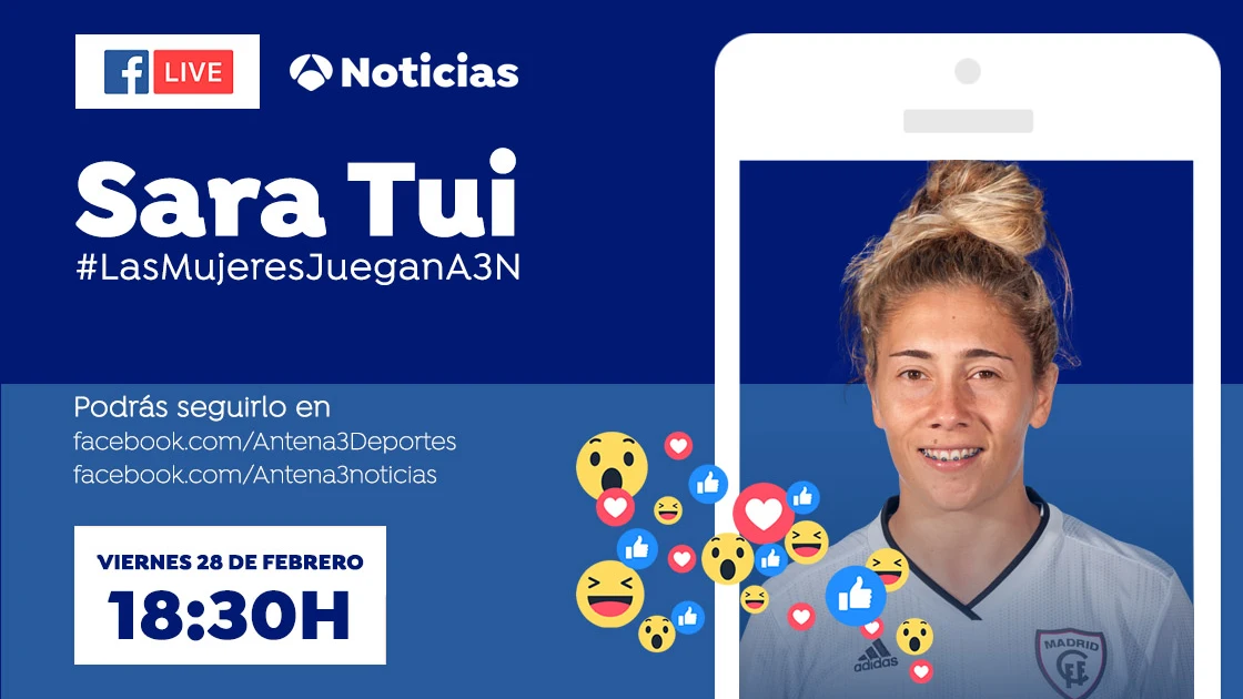 Videoencuentro en Facebook Live con Sara Tui en Antena 3 Noticias Videoencuentro en Facebook Live con Sara Tui en Antena 3 Noticias