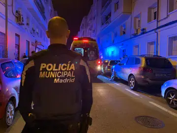 Policía municipal y Samur de Madrid en una imagen de archivo