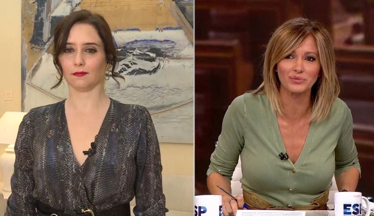 Isabel Díaz Ayuso en Espejo Público Isabel Díaz Ayuso en Espejo Público