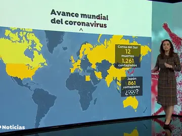 Avance mundial del coronavirus, por Susana Román Avance mundial del coronavirus, por Susana Román