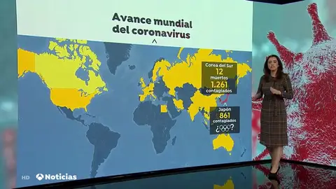Avance mundial del coronavirus, por Susana Román Avance mundial del coronavirus, por Susana Román