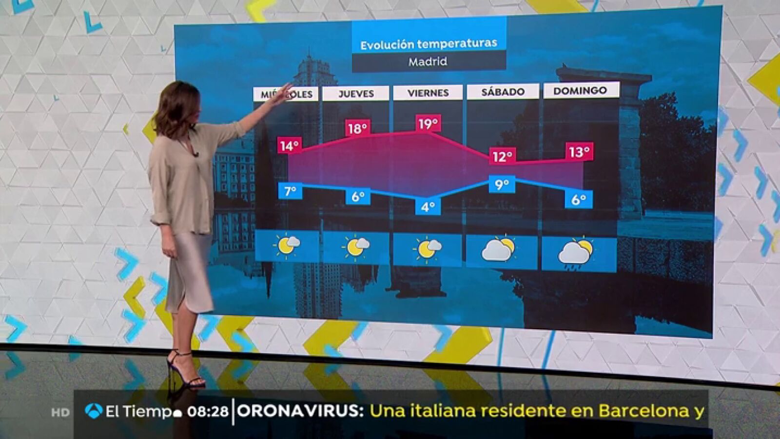 Descenso generalizado de las temperaturas con lluvias débiles en Cataluña y Menorca
