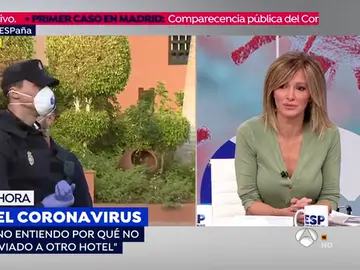 Un turista alemán del hotel de Tenerife en cuarentena por coronavirus: "Estamos peor que en la cárcel" Un turista alemán del hotel de Tenerife en cuarentena por coronavirus: "Estamos peor que en la cárcel"