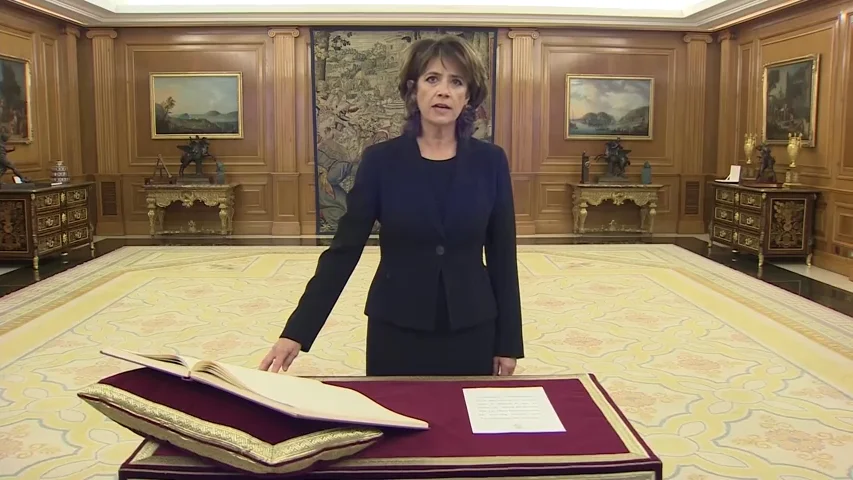 Dolores Delgado toma posesión de la Fiscalía General del Estado Dolores Delgado toma posesión de la Fiscalía General del Estado