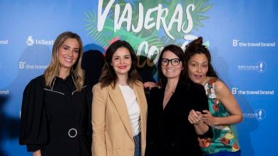 María Pombo, Ana Milán, Silvia Abril, Amaya Valdemoro, Marta Torné y Patricia Pérez, en la nueva temporada de 'Viajeras con B'
