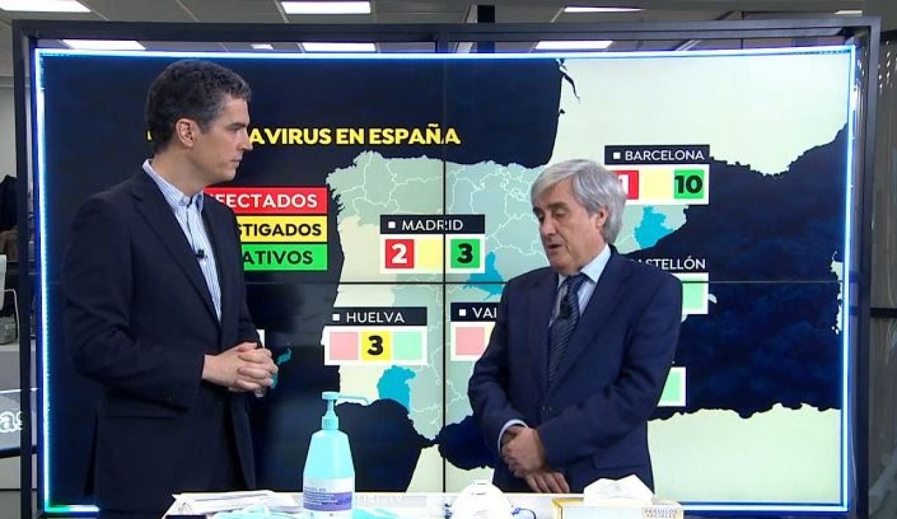 Juan José Badiola explica qué medidas son eficaces ante el coronavirus Juan José Badiola explica qué medidas son eficaces ante el coronavirus