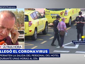 Un huésped del hotel en cuarentena en Tenerife: "Nadie ha venido a desinfectar, llamas a recepción y nadie coge el teléfono"