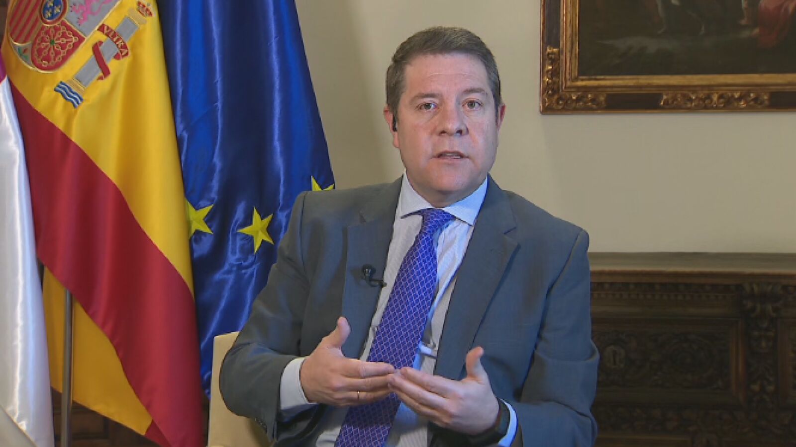 El presidente de Castilla-La Mancha, García-Page, critica el reparto de fondos: 