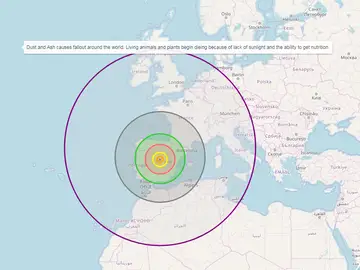 Una web te muestra qué pasaría si un asteroide impactara en tu ciudad Una web te muestra qué pasaría si un asteroide impactara en tu ciudad