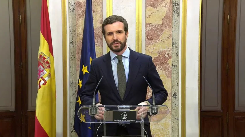 Pablo Casado: "Nunca unos presupuestos costaron tanto a una democracia"