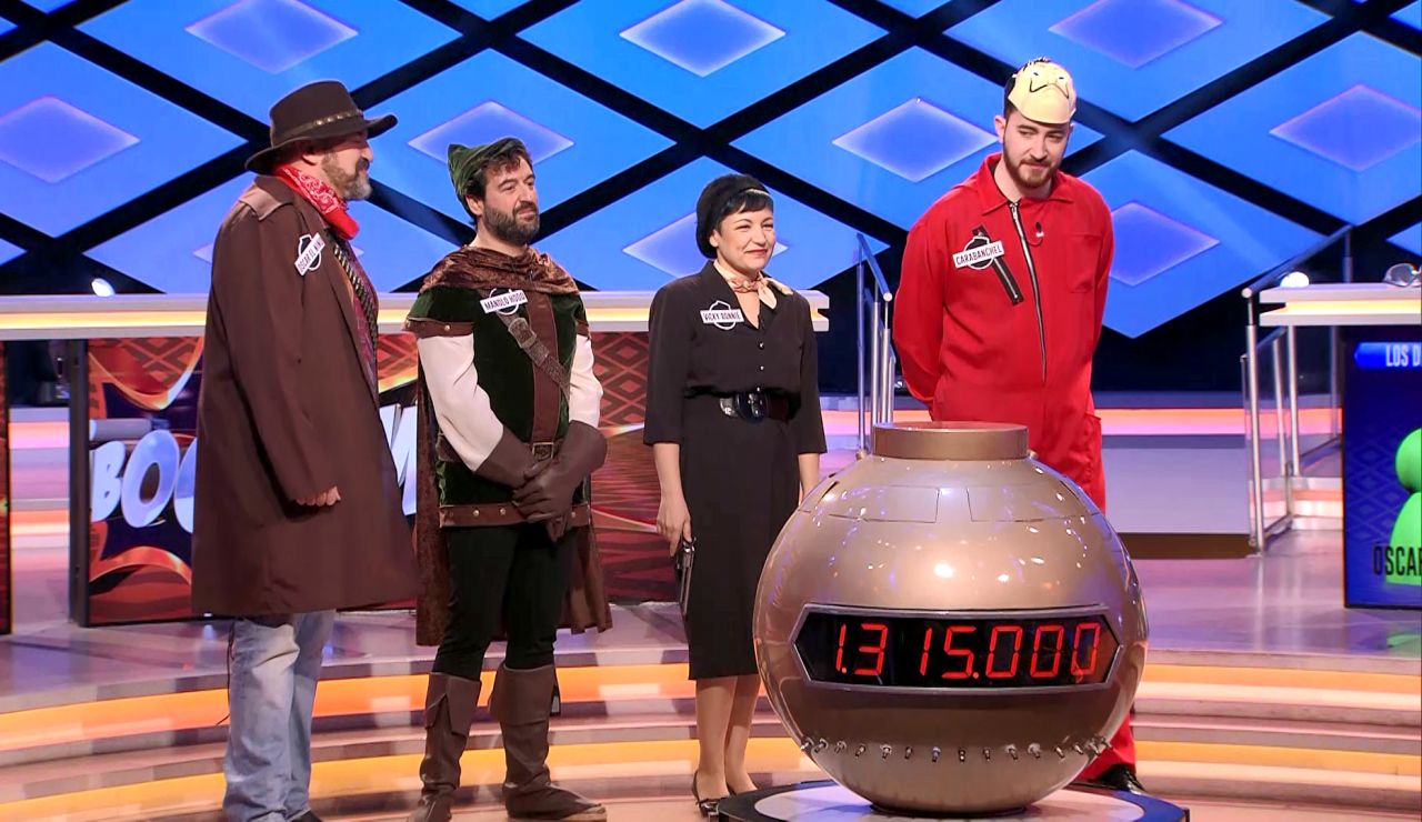 'Los dispersos' cumplen 100 programas en '¡Boom!' y se convierten por un día en 'Los foragidos' 