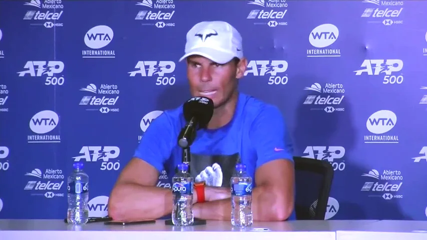 Rafa Nadal, sobre el coronavirus: "Ojalá se pare esta psicosis, este miedo" Rafa Nadal, sobre el coronavirus: "Ojalá se pare esta psicosis, este miedo"
