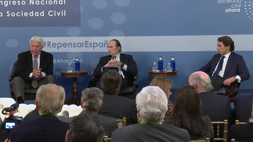 Para Felipe Gonz&aacute;lez "la fiesta se acab&oacute; en 2015" y Aznar denuncia que "han roto el pacto del 78"