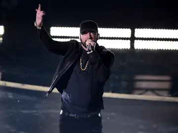 El rapero Eminem El rapero Eminem