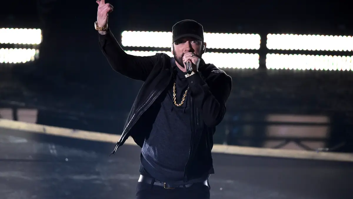 El rapero Eminem El rapero Eminem