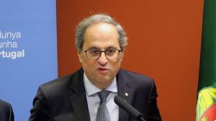  El president de la Generalitat, Quim Torra