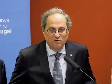 El president de la Generalitat, Quim Torra El president de la Generalitat, Quim Torra