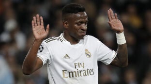 Vin&iacute;cius, en el partido contra el City