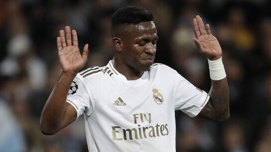 Vin&iacute;cius, en el partido contra el City