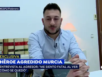 El agresor del rapero de Murcia: "No puedo ni dormir ni comer, estoy muy arrepentido" El agresor del rapero de Murcia: "No puedo ni dormir ni comer, estoy muy arrepentido"
