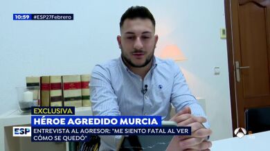 El agresor del rapero de Murcia: 