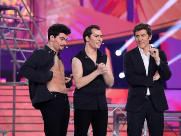 Los abdominales de Dani, de Gemeliers, a examen en ‘Tu cara me suena’ Los abdominales de Dani, de Gemeliers, a examen en ‘Tu cara me suena’