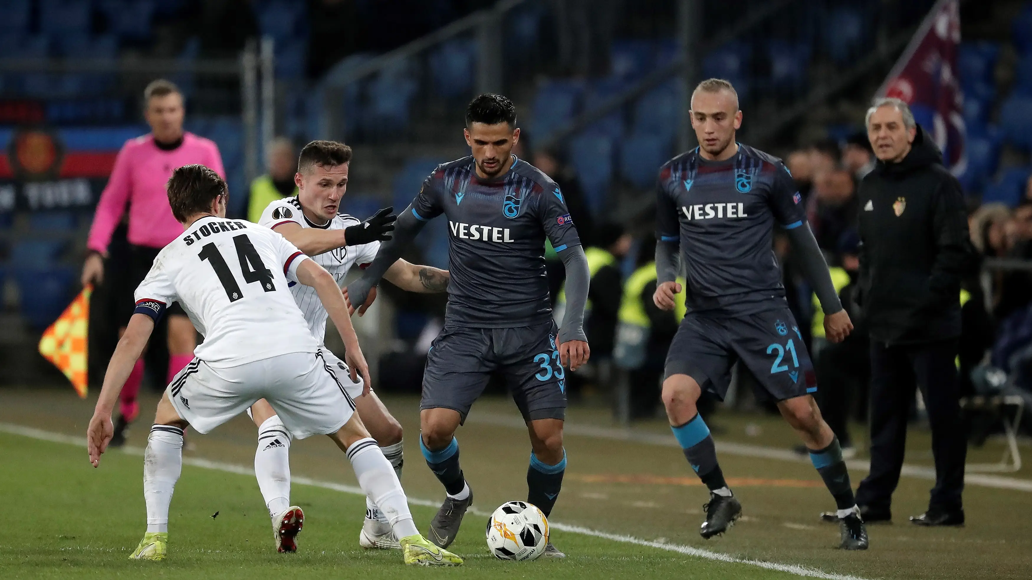 Taulant Xhaka, en un partido del Basilea