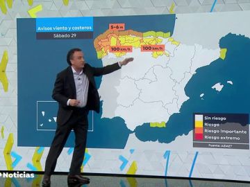 Llega la borrasca Jorge donde dejará fuertes lluvias en Galicia y una bajada de temperaturas en el resto de la península