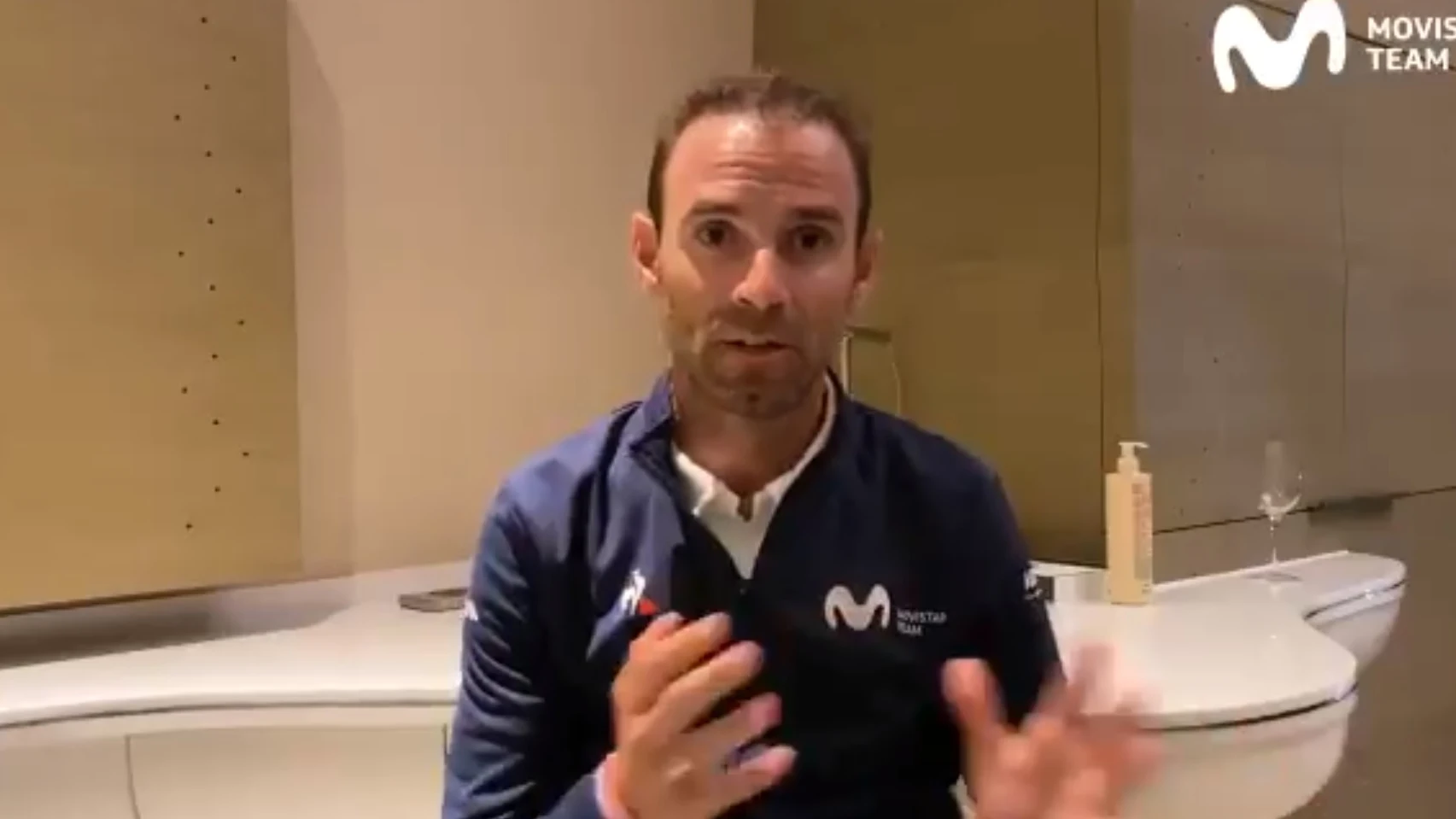 El ciclista Alejandro Valverde El ciclista Alejandro Valverde