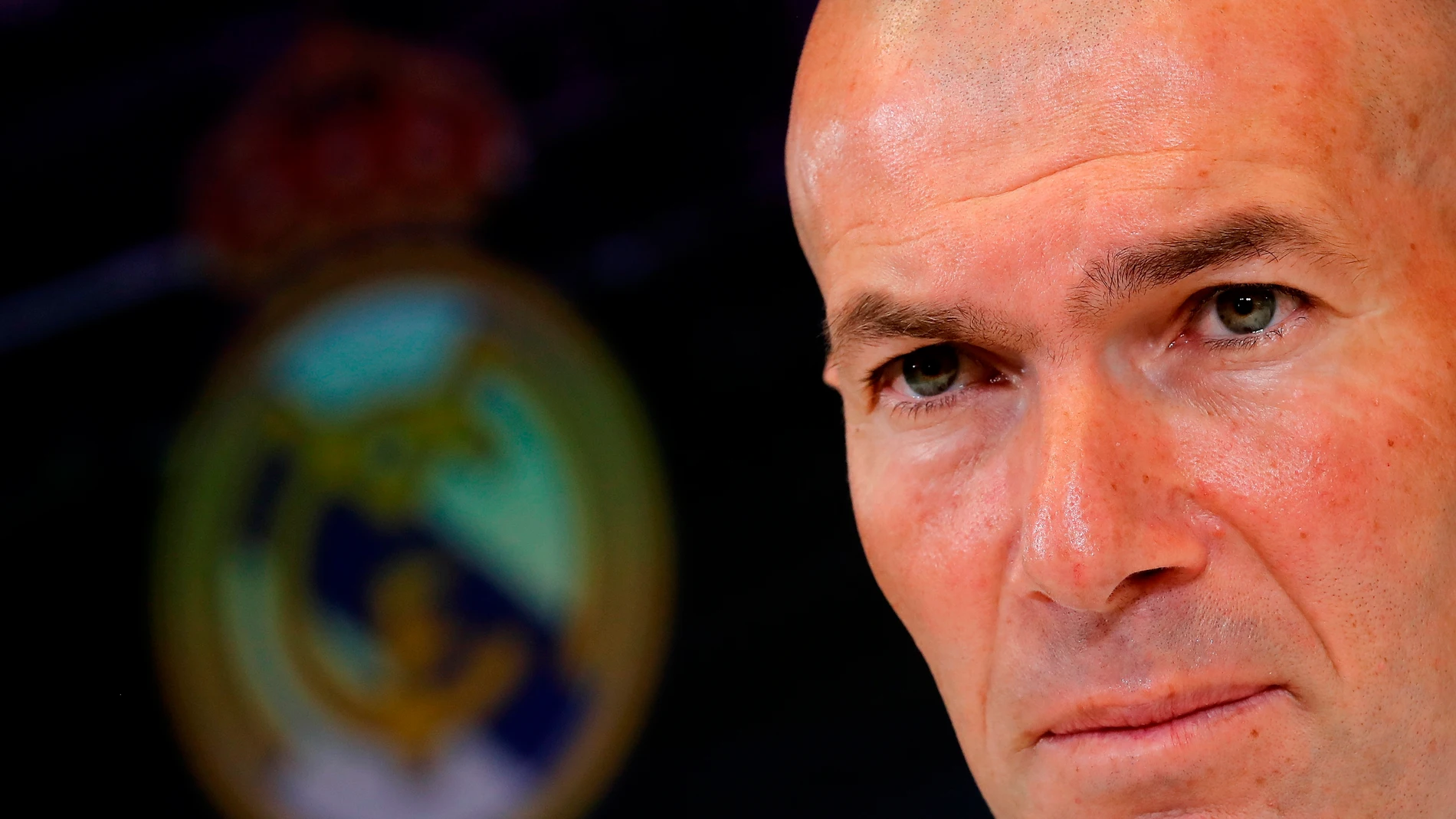 Zidane, en rueda de prensa Zidane, en rueda de prensa
