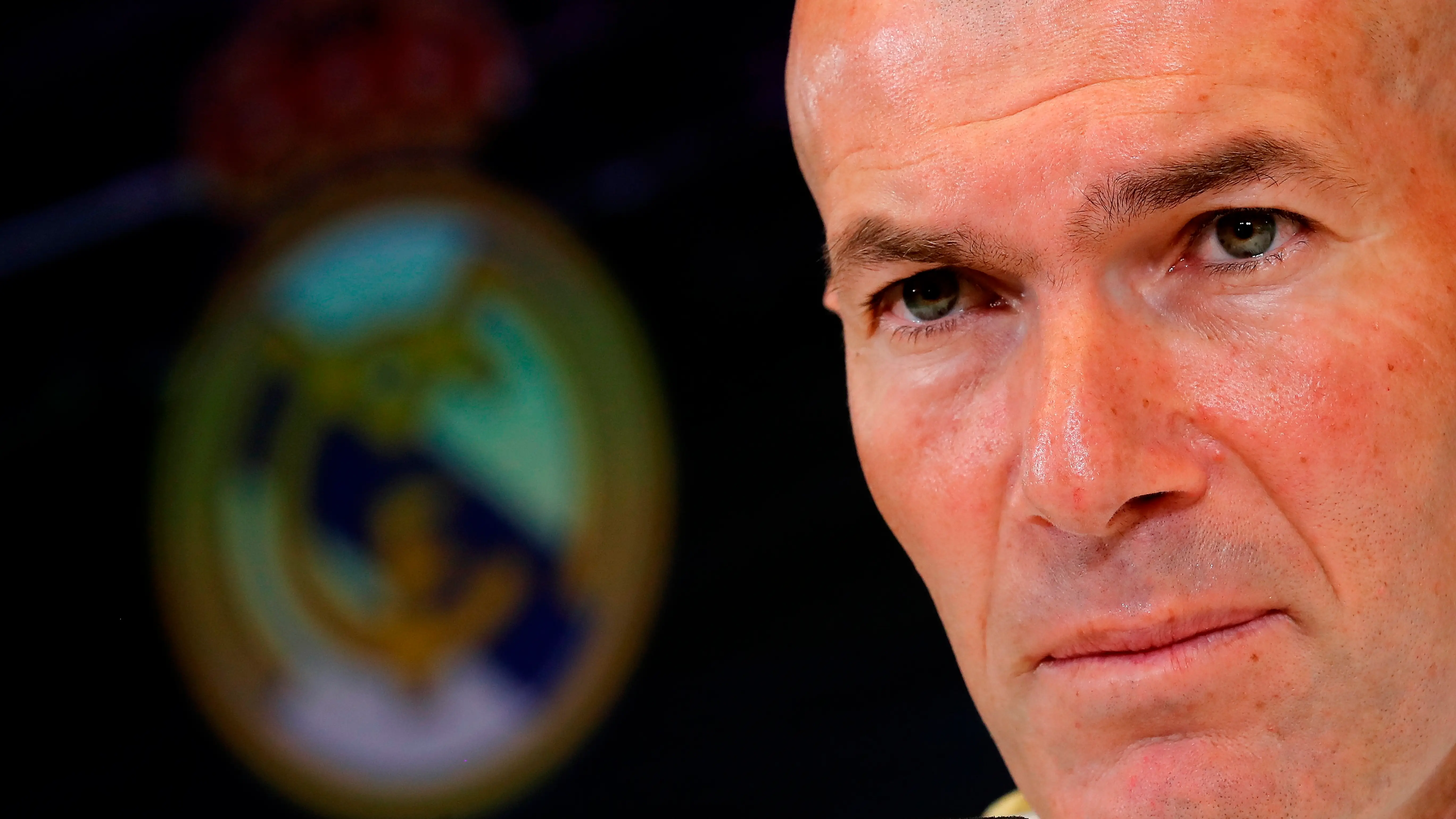 Zidane, en rueda de prensa Zidane, en rueda de prensa