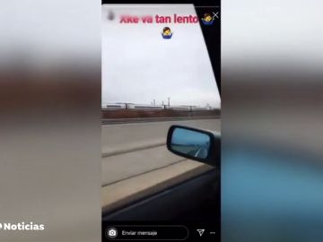Identifican a un conductor que circulaba a 220 kilómetros por hora porque él mismo colgó el vídeo en redes sociales