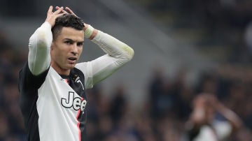 Cristiano Ronaldo, en un partido de la Juventus