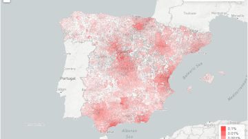 Mapa interactivo predicción coronavirus en España
