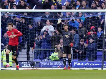 David de Gea se disculpa tras su error ante el Everton David de Gea se disculpa tras su error ante el Everton