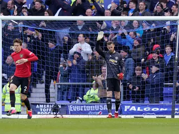 David de Gea se disculpa tras su error ante el Everton David de Gea se disculpa tras su error ante el Everton