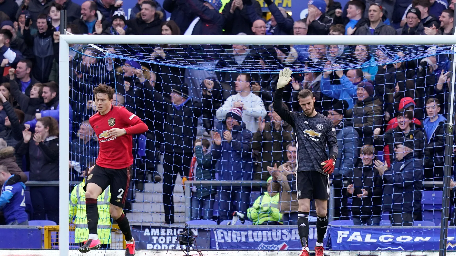 David de Gea se disculpa tras su error ante el Everton David de Gea se disculpa tras su error ante el Everton