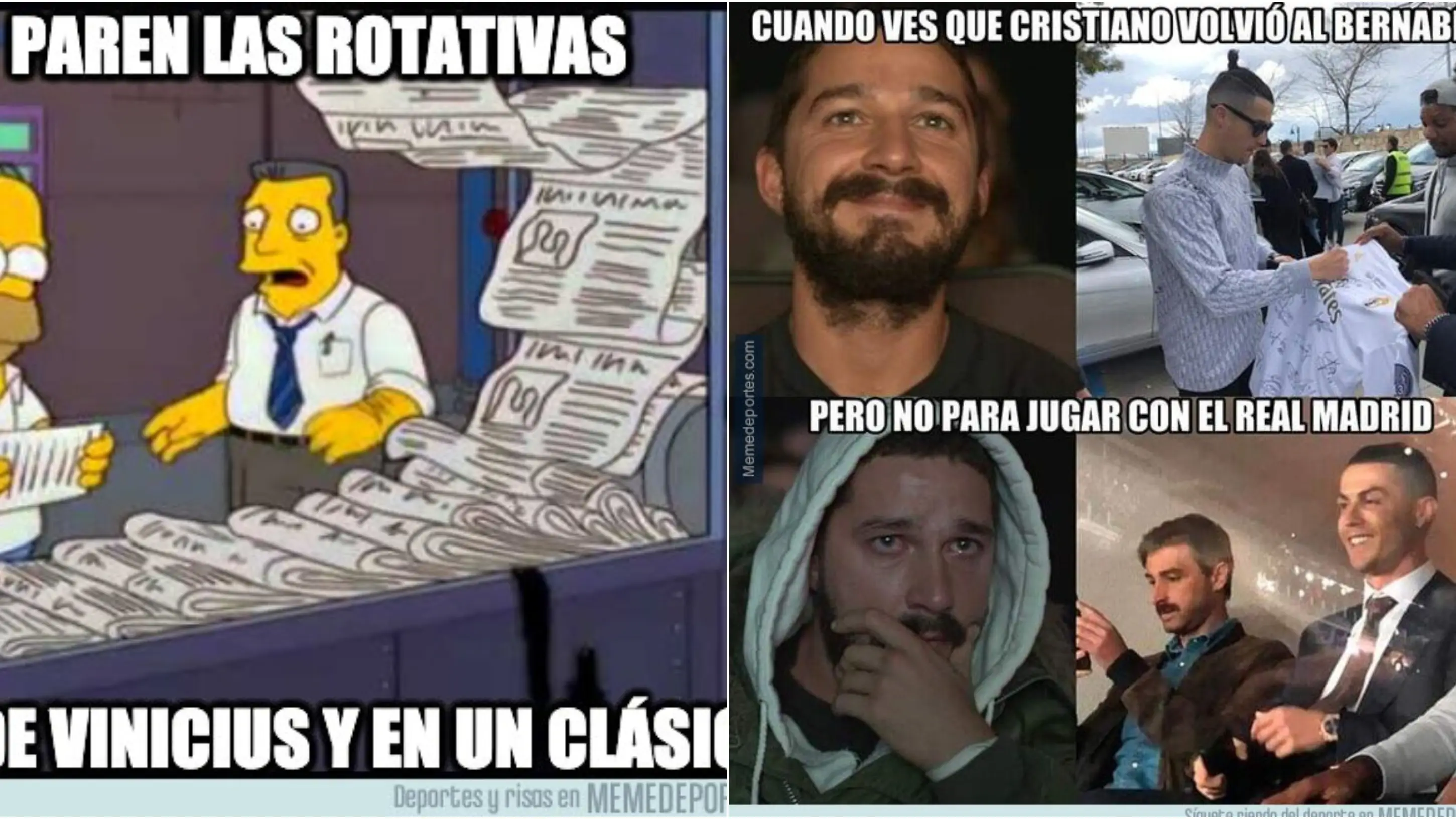 Los memes del Real Madrid - Barcelona