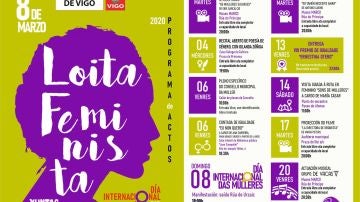 Manifestación 8 de marzo Vigo 2020: Horario, recorrido y cortes de tráfico en Vigo el 8M