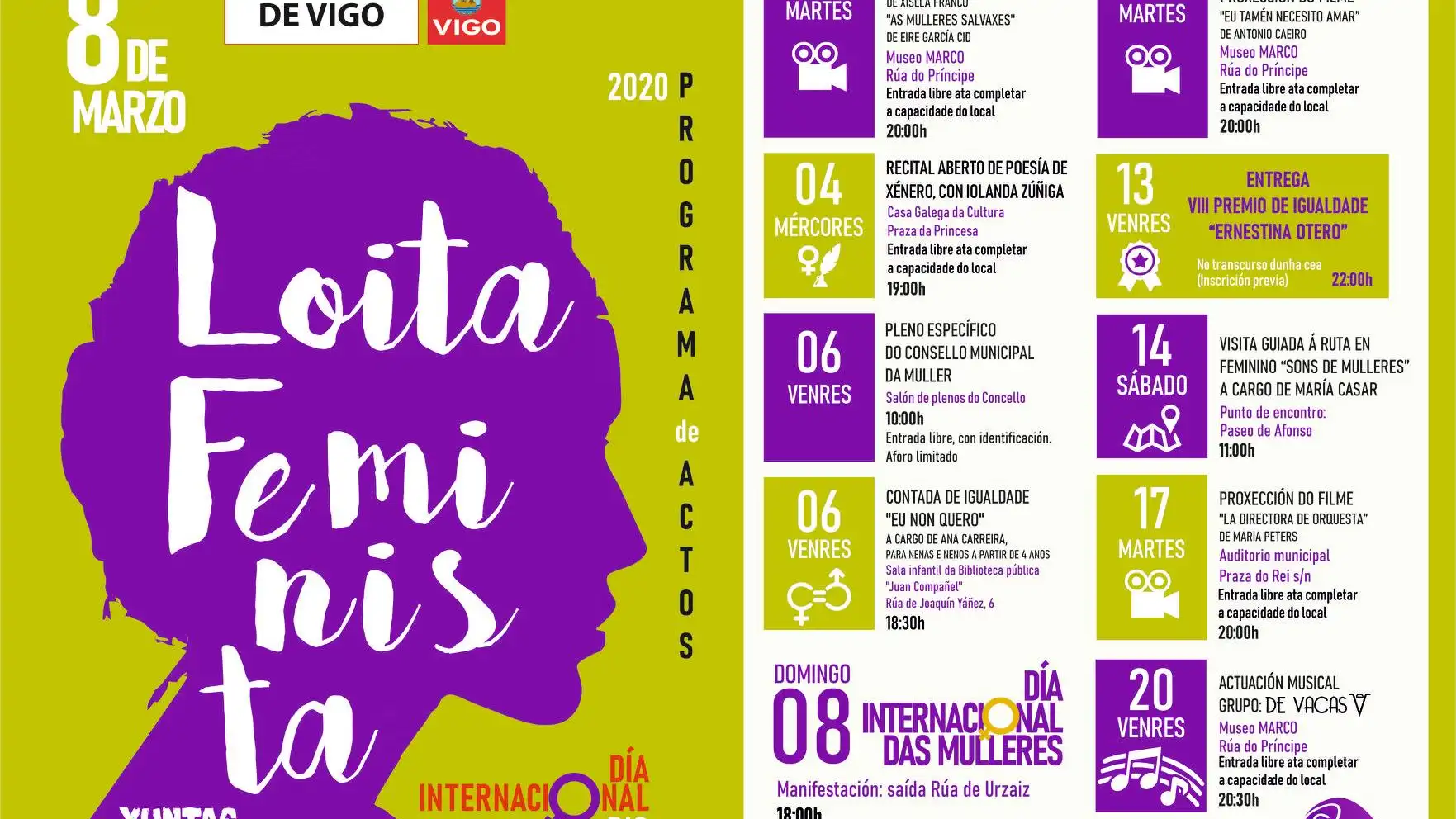 Actividades Vigo 8-M