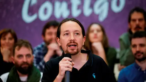 Pablo Iglesias, secretario general de Podemos Pablo Iglesias, secretario general de Podemos
