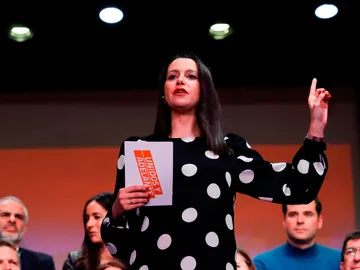 La portavoz parlamentaria de Ciudadanos, Inés Arrimadas La portavoz parlamentaria de Ciudadanos, Inés Arrimadas
