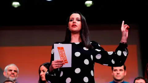 La portavoz parlamentaria de Ciudadanos, Inés Arrimadas La portavoz parlamentaria de Ciudadanos, Inés Arrimadas
