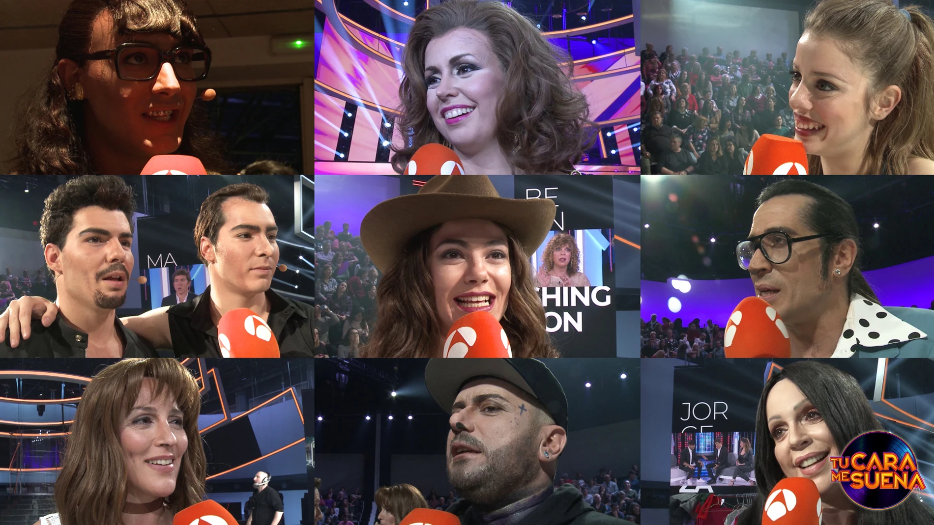 Los concursantes valoran la espectacular gala dedicada al 30 aniversario de Antena 3 de 'Tu cara me suena'