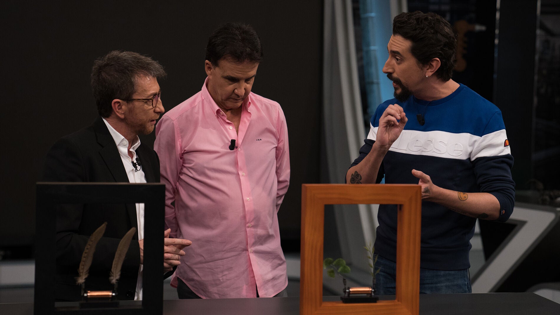 Jose Ram&oacute;n de la Morena descubre por primera vez la 'danza cient&iacute;fica' de 'El Hormiguero 3.0'