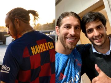 El pique entre Sergio Ramos y Carlos Sainz jr. tras el clásico