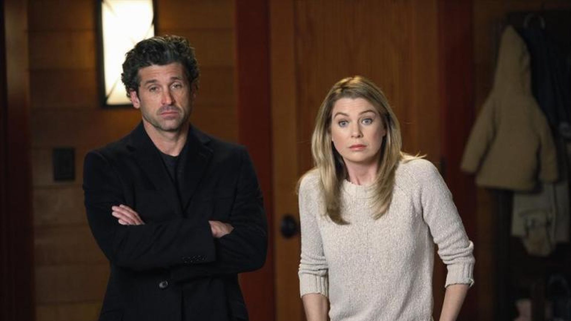 Patrick Dempsey y Ellen Pompeo en 'Anatomía de Grey'
