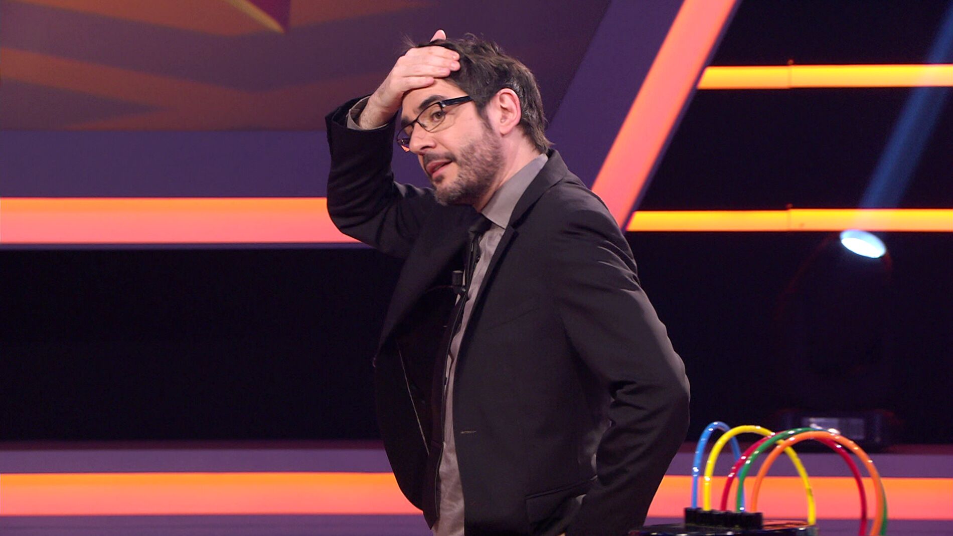 Juanra Bonet descubre el culebr&oacute;n de 'Los leones' en '&iexcl;Boom!'