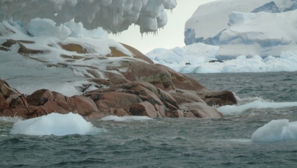 Descubren una isla oculta en la Antártida